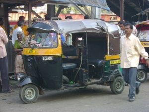 What an autorickshaw looks like, in case you were wondering